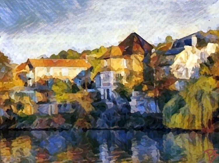 Hameau Bizet &agrave; Bougival par Dan Kopel